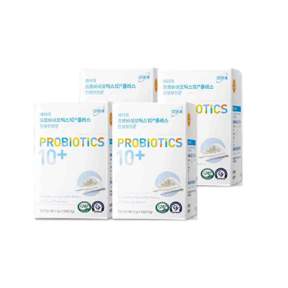 【buy 3 free 1】exp2026.06 Atomy Probiotics 10 plus 2.5g x 120 Sachets(4 small box) NO BIG BOX Gut Health Digestive Support Immunity Adult Daily Supplement