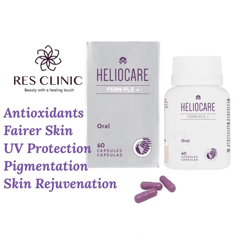 【buy 3 free 1】exp2026.06Heliocare PureWhite Radiance 60 Capsules To Eat Sunscreen Helps Whiten Skin Reduce Freckles