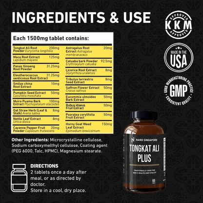 【buy 3 free 1】exp2026.06Tongkat Ali Plus, Meningkatkan Vitalitas, Meningkatkan Pertumbuhan Otot,teh misai kucing original