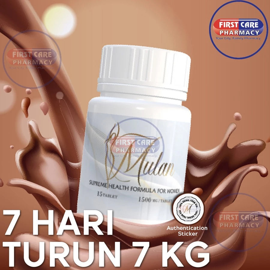 【buy 3 free 1】exp2026.06New Formula!!! Mulan Slim Chocolate Candy | Mulan Slim Candy Coklat 15's 【HQ Stock】