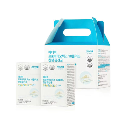 【buy 3 free 1】exp2026.06 Atomy Probiotics 10 plus 2.5g x 120 Sachets(4 small box) NO BIG BOX Gut Health Digestive Support Immunity Adult Daily Supplement