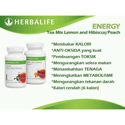 【buy 3 free 1】exp2026.06Ready Stock HBLIFE TEA MIX Lemon Hibiscus TeaMix Herbal Concentrate (Original Lemon 102g)