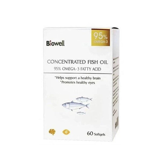 【buy 3 free 1】exp2026.06 biowell little golden star fish oil60granule DHA biowell little Venus fish oil 60 capsu