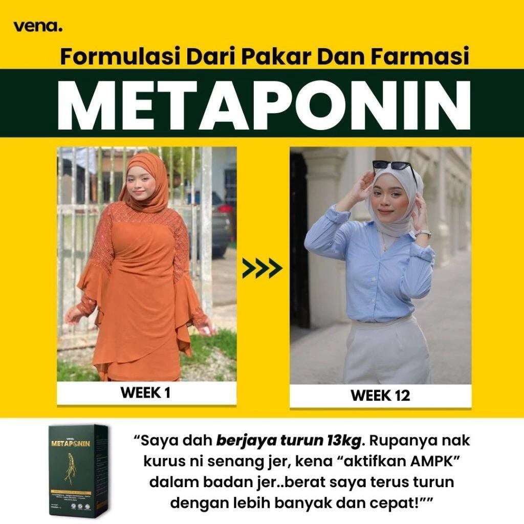 【buy 3 free 1】exp2026.06Metaponin - Membantu Proses Pembakaran Lemak AMPK