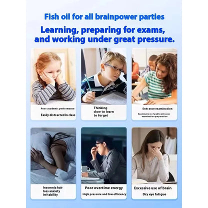 【buy 3 free 1】exp2026.06 biowell little golden star fish oil60granule DHA biowell little Venus fish oil 60 capsu