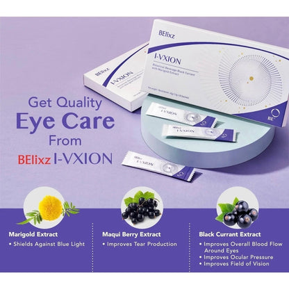 【Buy 3 Free 1】EXP2026 06 eye supplement I-VXION dark chocolate slimming probiotics wellness，immune，health supplement