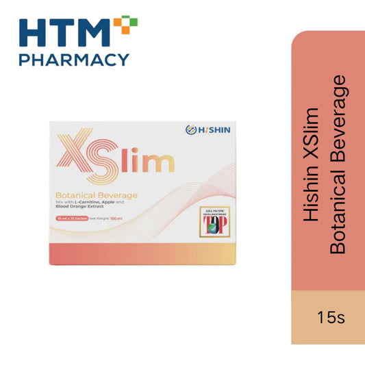 【buy 3 free 1】exp2026.06【High-quality product】Hishin XSlim Botanical Beverage Burn excess fat Reduce sugar absorption