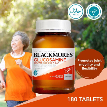 【buy 3 free 1】exp2026.06【180s】Blackmores Glucosamine Sulfate 1500mg Tablets 180s