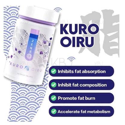 【buy 3 free 1】exp2026.06 ZENSO Kuro Oiru Shuga Penggantian Hidangan Penurunan Berat Badan Menghalang Penyerapan Lemak